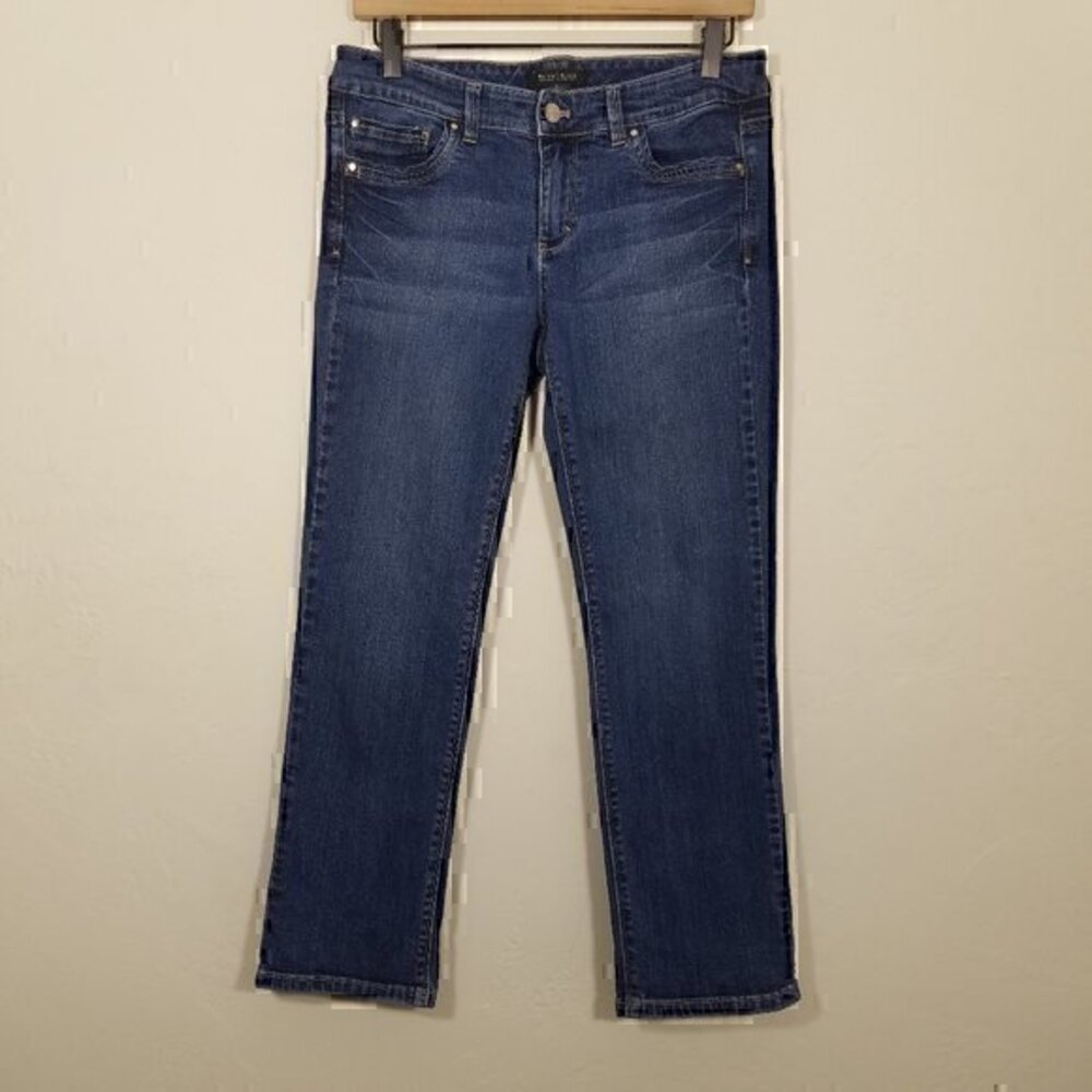 White House Black Market Crop Leg Stretch Jeans Size 6